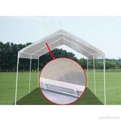 King Canopy 10 x 20 ft. Green House Canopy Cover